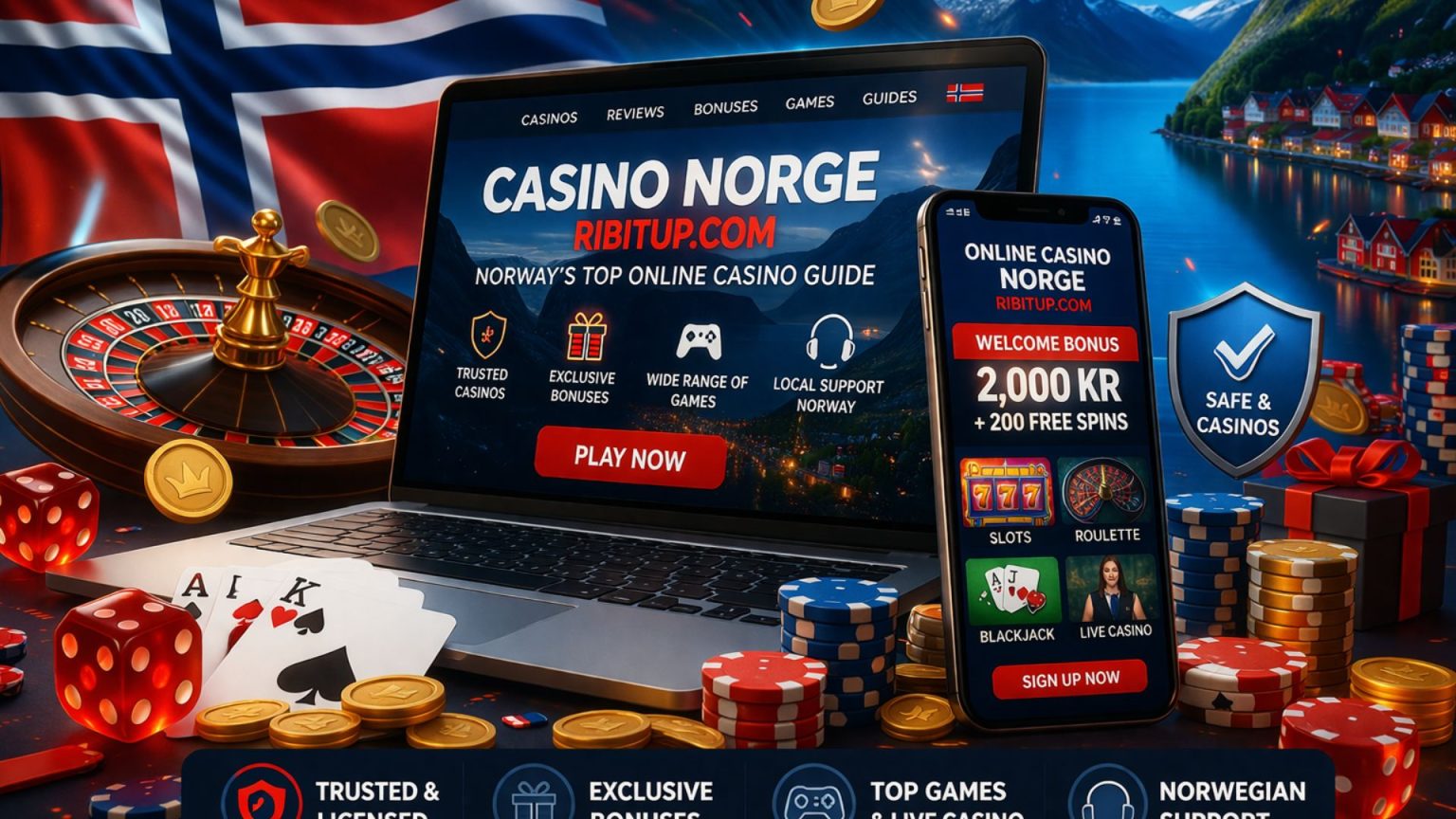 Casino Norge & Ribitup: A Complete Guide to Online Gaming in Norway